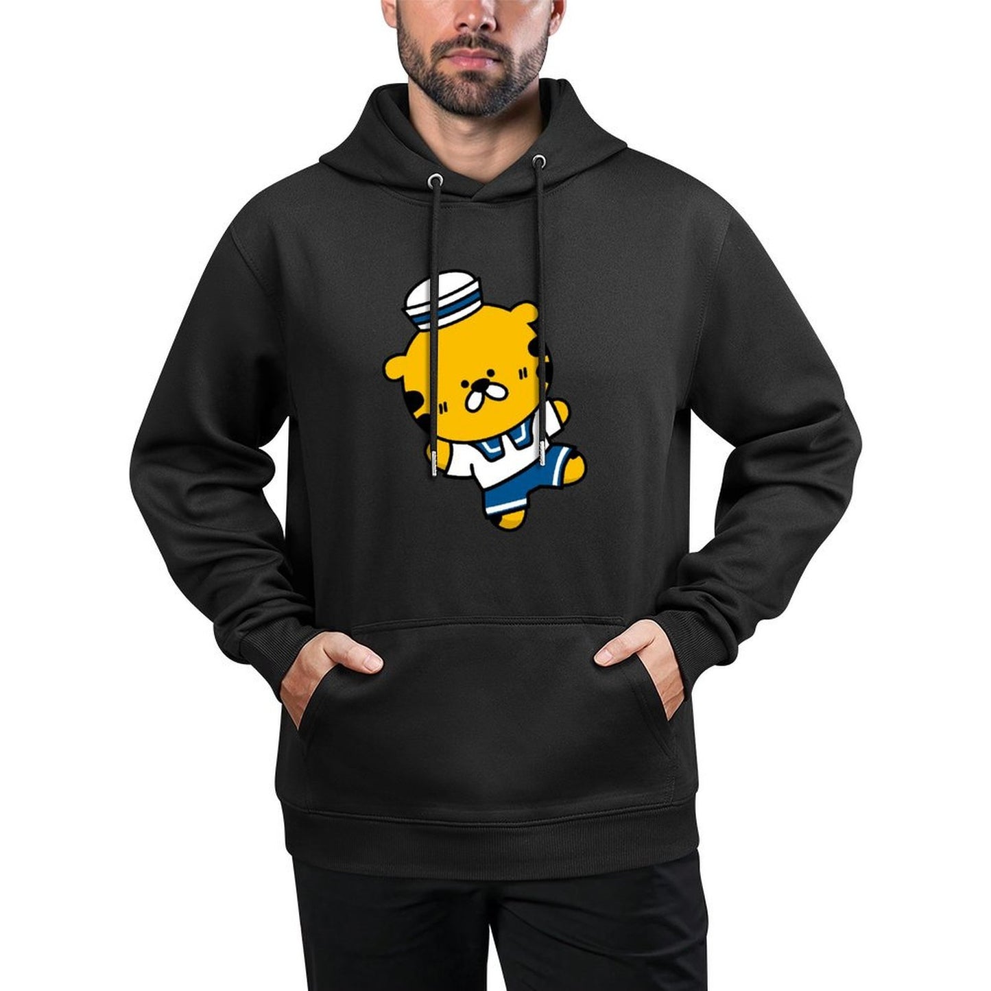 IPBR 250g Hooded Pocket Sweatshirt Front GraphicMen's Hooded  Sweatshirt4000657
