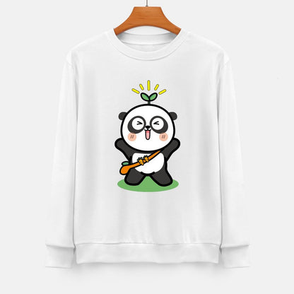 Front Patterned Long Sleeve TopTear-Resistant Wrinkle-Free