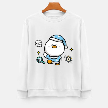 Front Patterned Long Sleeve TopTimeless Relaxed Fit