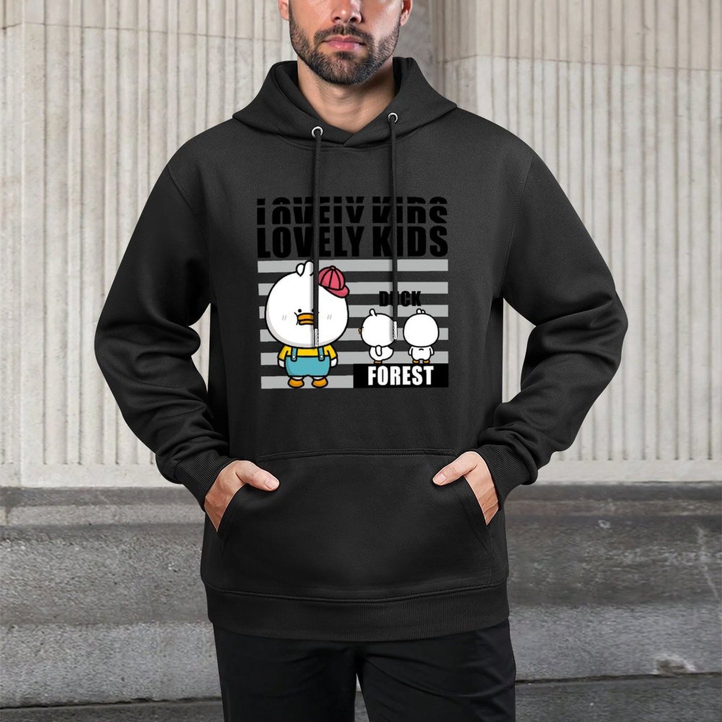 Regular TimelessStyle Front Graphic Hoodies