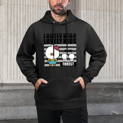 Regular TimelessStyle Front Graphic Hoodies