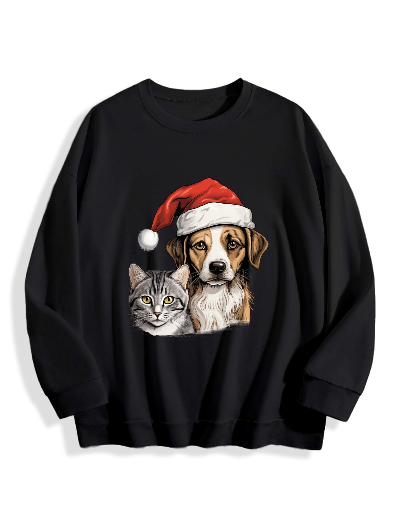 Customizable Christmas-themed long-sleeved Christmas 