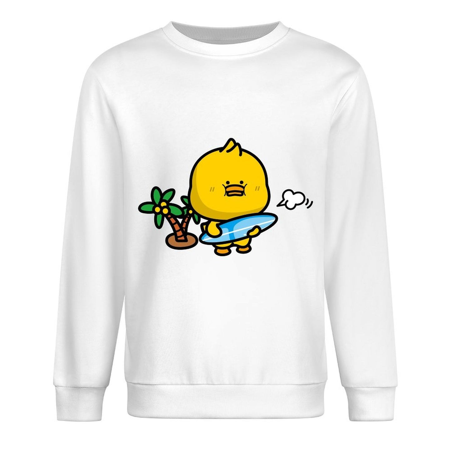 Front Patterned Long Sleeve TopPocket Tee Long Lasting