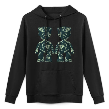 IPIB 250g Hooded Pocket Sweatshirt Front GraphicMen's Hooded  Sweatshirt6000083-3