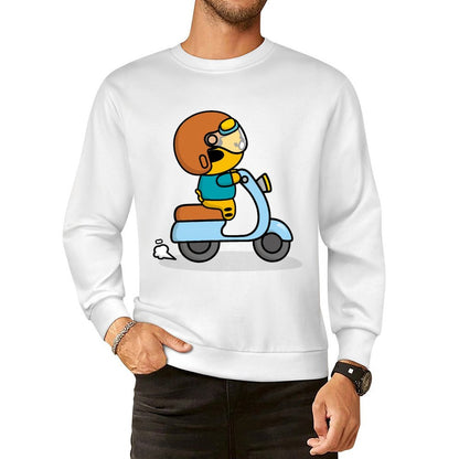 Front Patterned Long Sleeve TopSoftLine StreetStyle