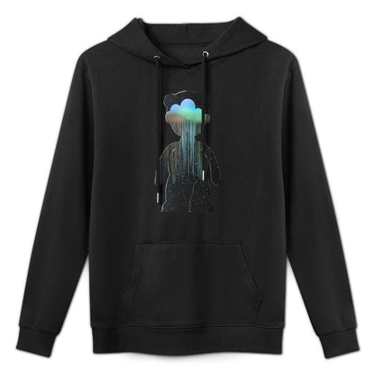 Hoodie Front PatternSeamless Moisture-Wicking
