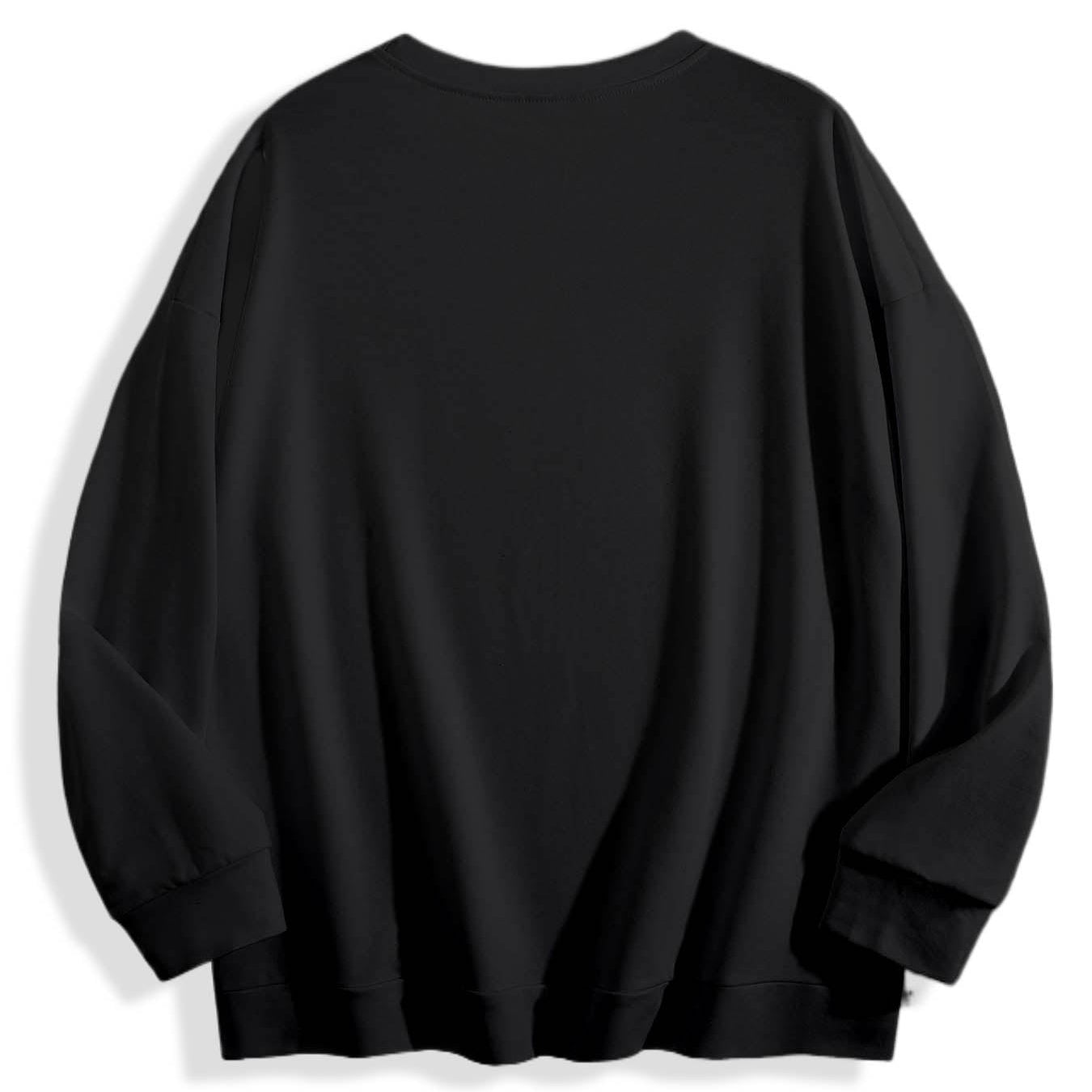 240g Crew Neck Sweatshirt - Black