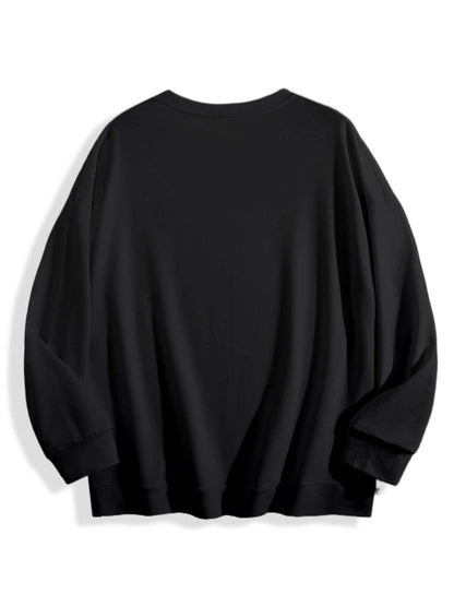 Customizable Christmas-themed long-sleeved shirt with oil painting of reindeer