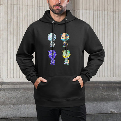 Hoodie Front PatternClassicStyle Heat-Transfer