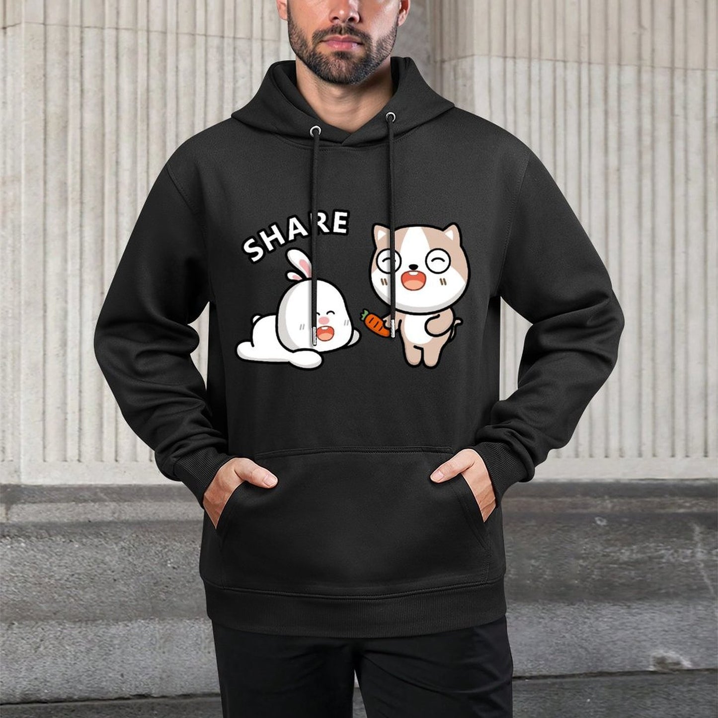 Oversized AllDay Front Graphic Hoodies