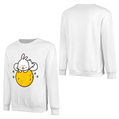 Front Patterned Long Sleeve TopBasicSeries Modern