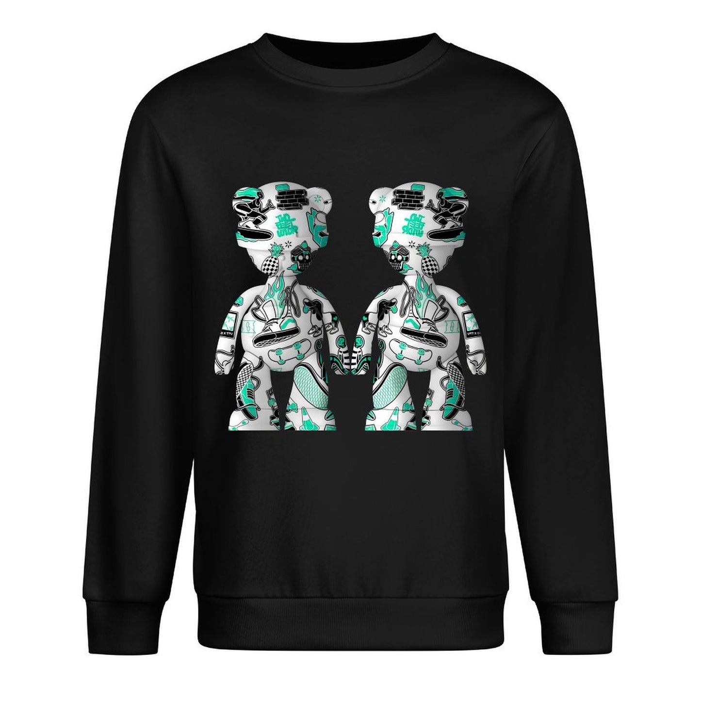 IPIB 250g Crew Neck Long Sleeve Sweatshirt Front GraphicCrew Neck Long Sleeve Sweatshirt6000085-4