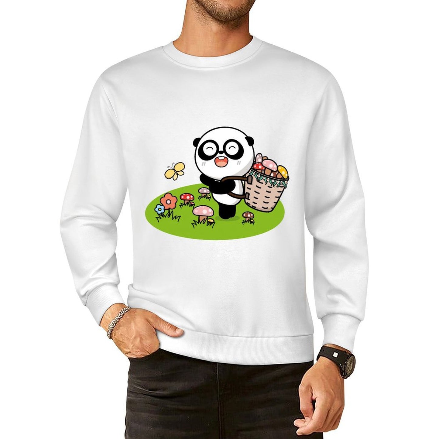 Front Patterned Long Sleeve TopEveryday Simple