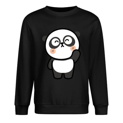 Front Patterned Long Sleeve TopPure Fade-Resistant