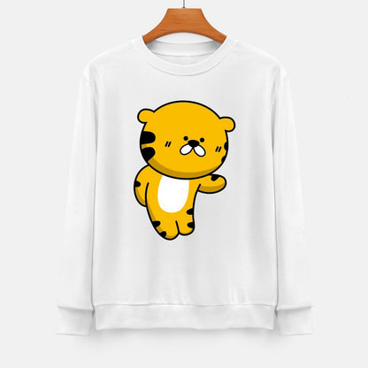 Front Patterned Long Sleeve TopComfortFit Sport