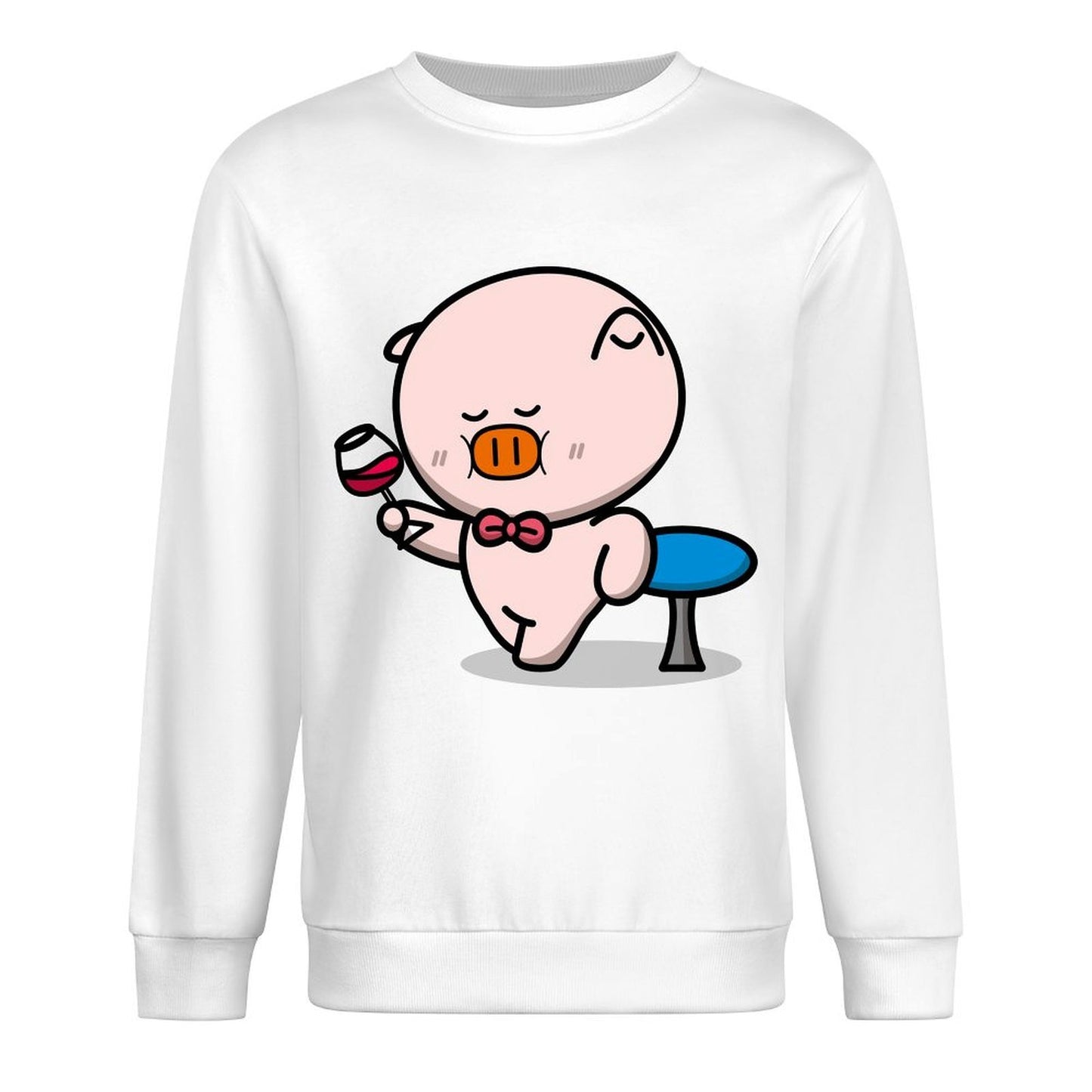 Front Patterned Long Sleeve TopBreathable Studio