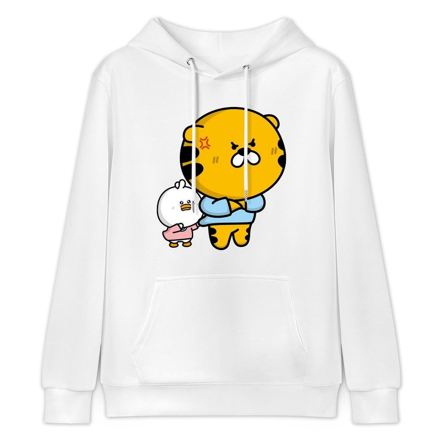 Crewneck Front Graphic Hoodies