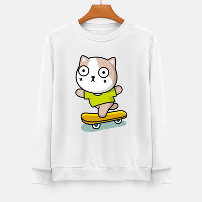 Front Patterned Long Sleeve TopPrint-Ready SoftTouch