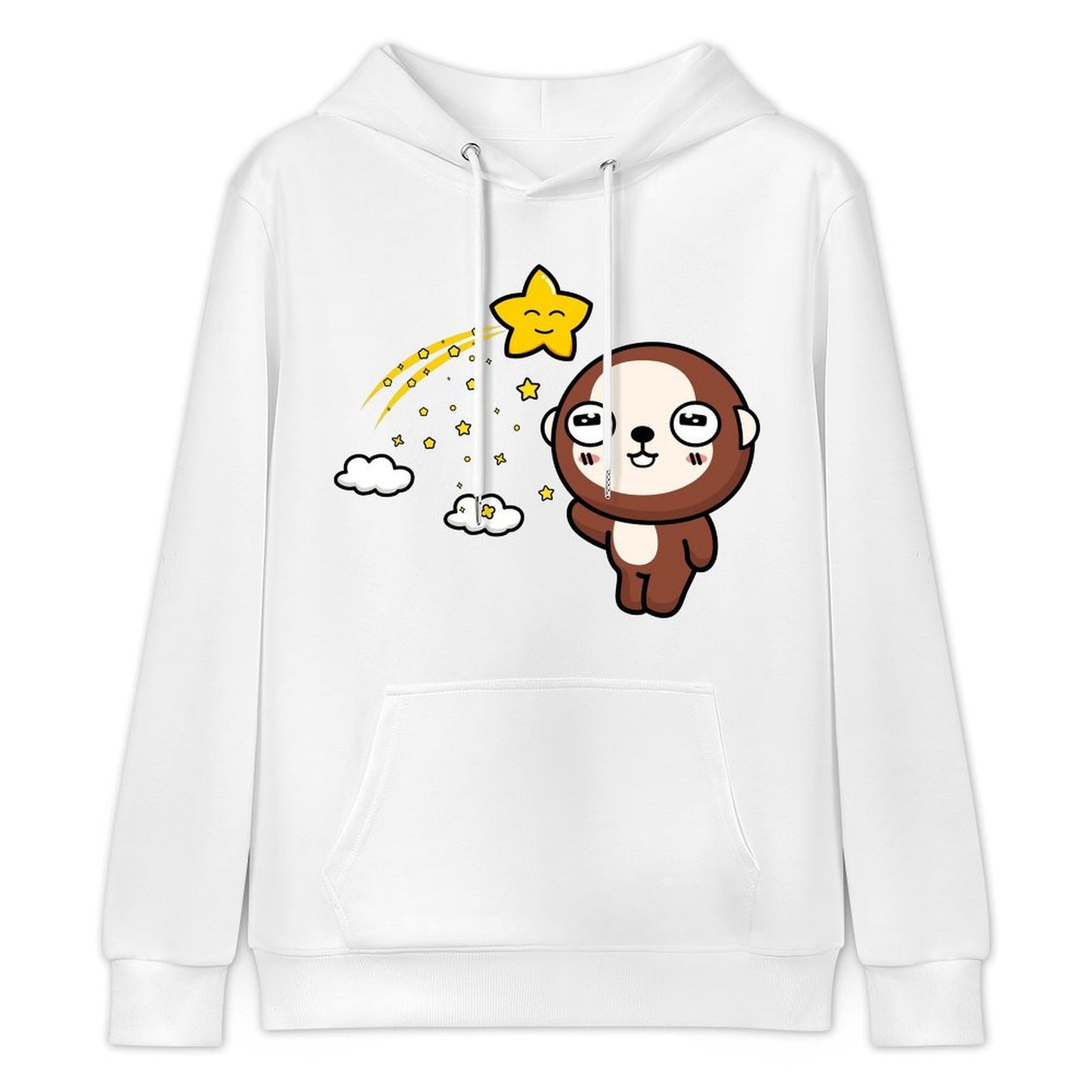 Indoor Soft Front Graphic Hoodies