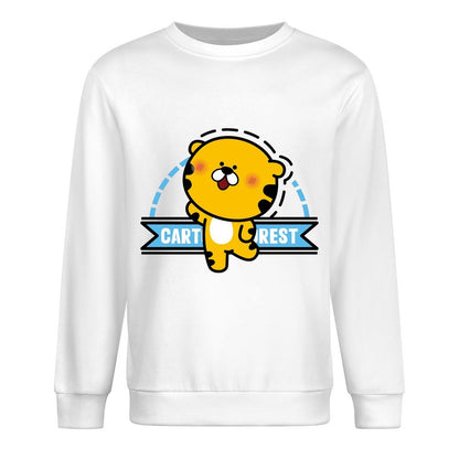 Front Patterned Long Sleeve TopPocket Tee Cotton