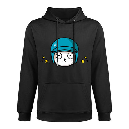 Batch-Printed Performance Front Graphic Hoodies