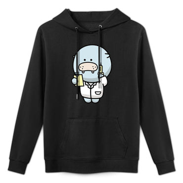 Daily Smooth Feel Front Graphic Hoodies