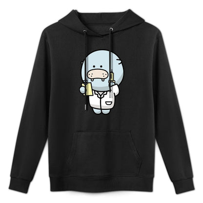 Daily Smooth Feel Front Graphic Hoodies