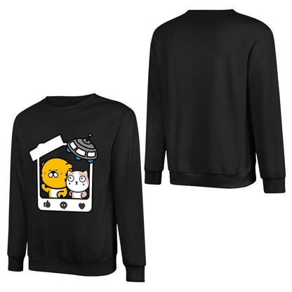 Front Patterned Long Sleeve TopStrong Clean