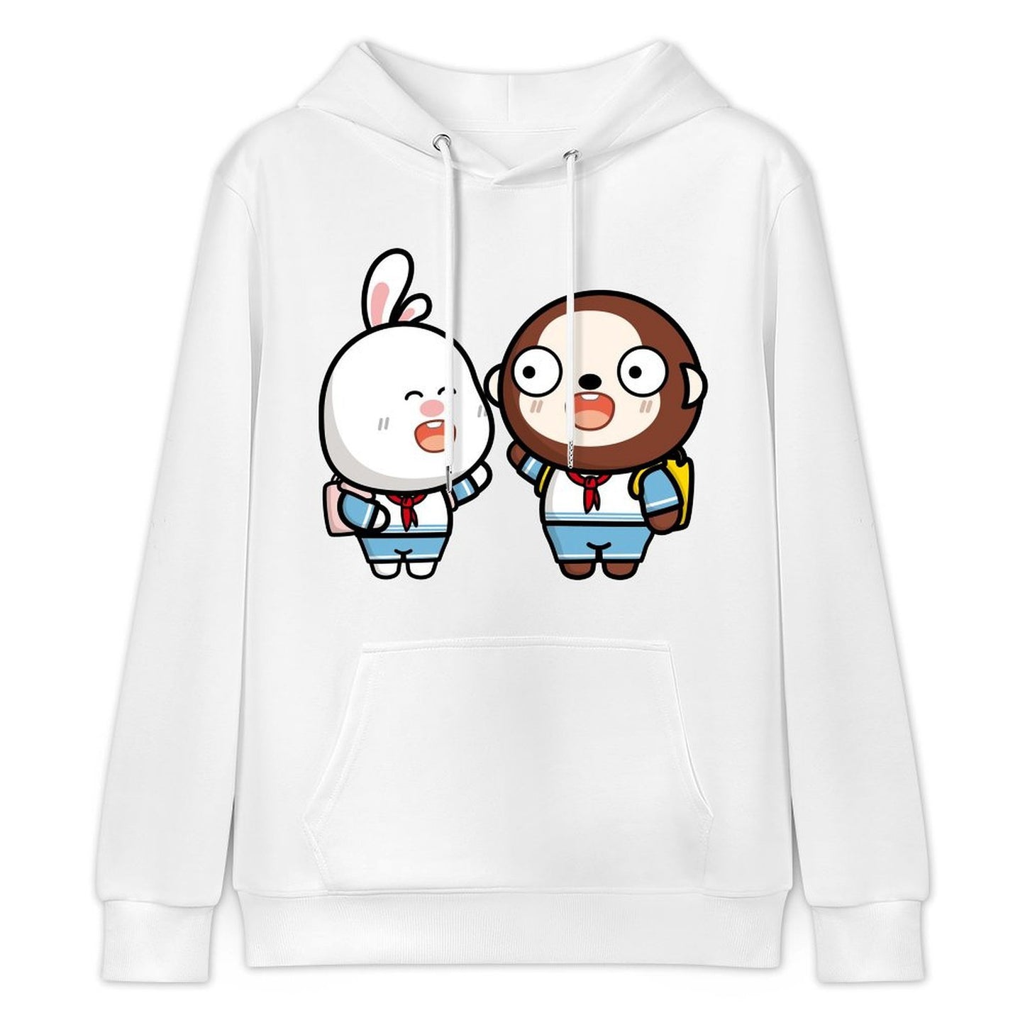 Sleek EverydayWear Front Graphic Hoodies