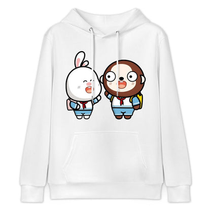 Sleek EverydayWear Front Graphic Hoodies