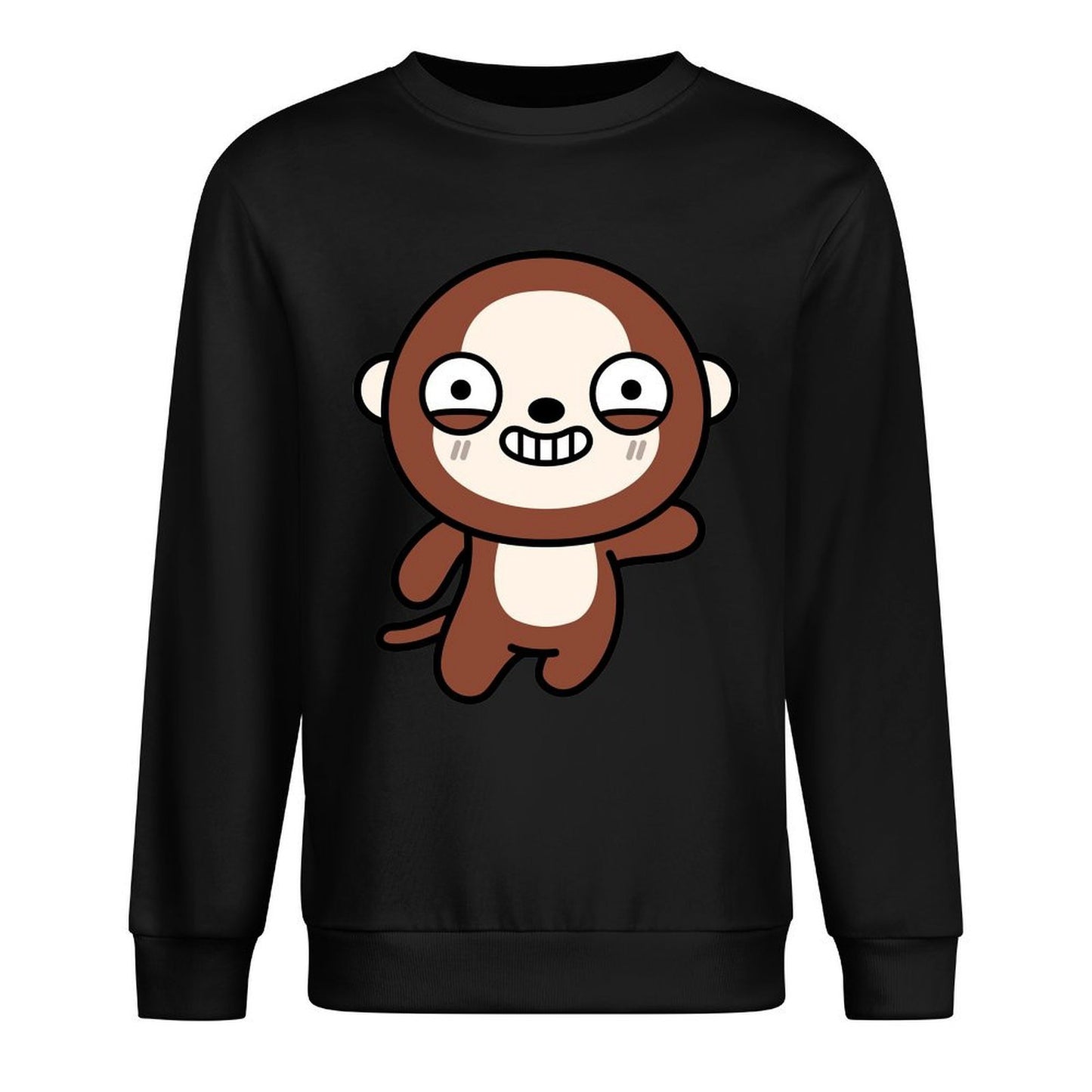 Front Patterned Long Sleeve TopCoreLine RelaxFit