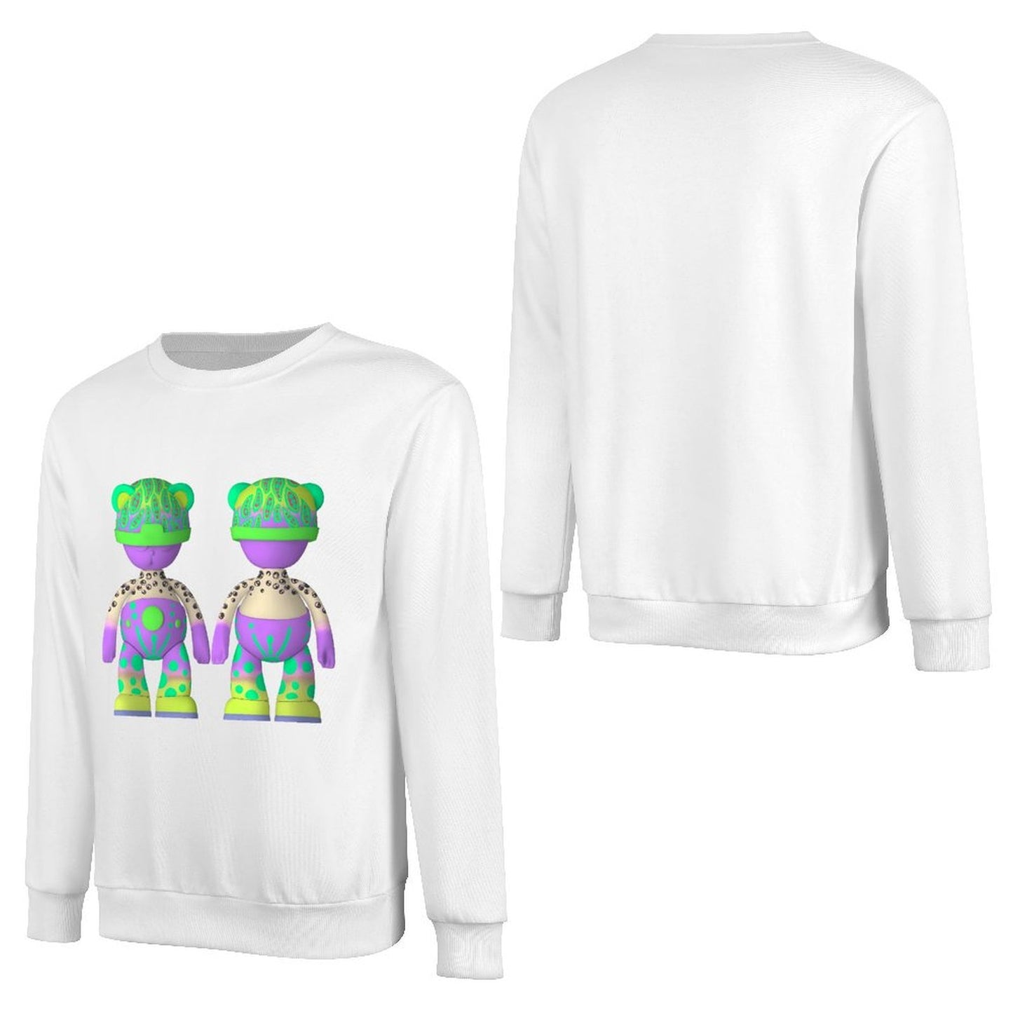 Long Sleeve With Front PatternEverydaySeries 100% Cotton