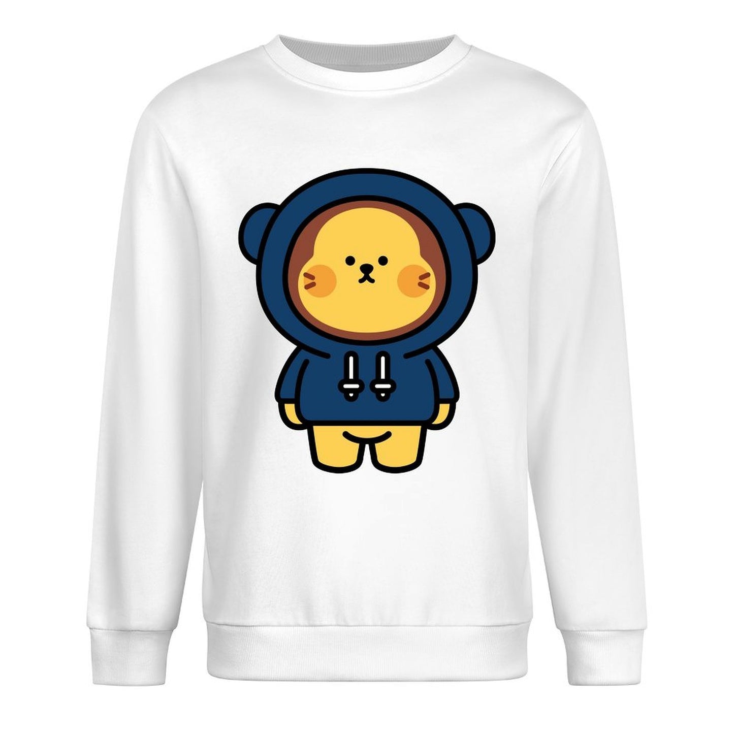 Front Patterned Long Sleeve TopDesign-Your-Own Modern