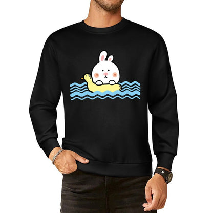 Front Patterned Long Sleeve TopClassicLine Bold