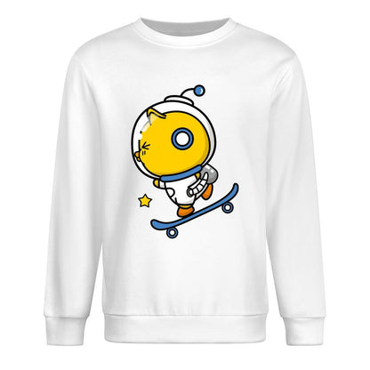 Front Patterned Long Sleeve TopActiveWear Lifestyle