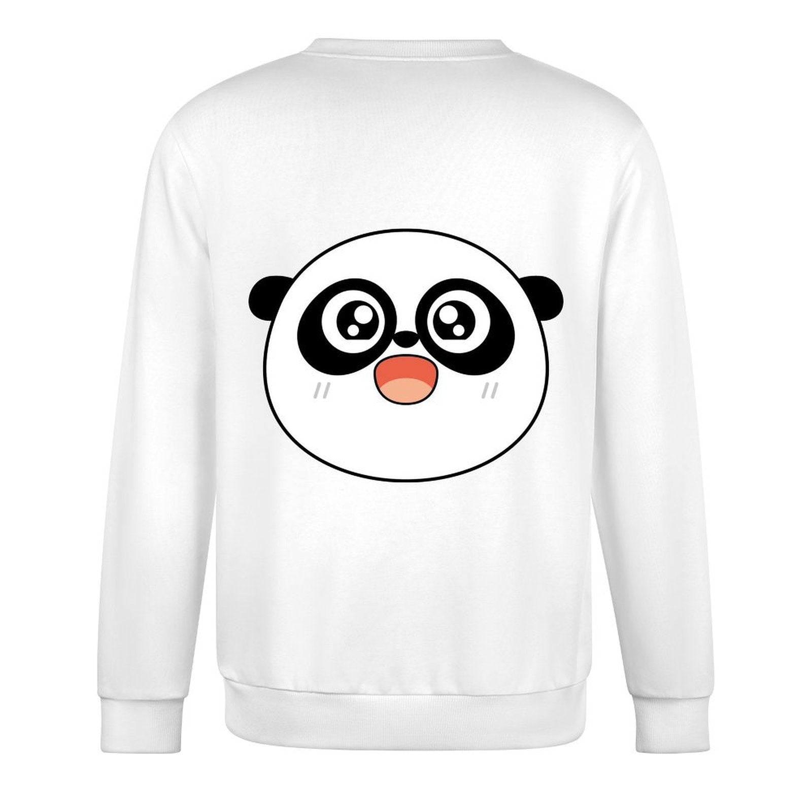 Long-sleeved crew neck sweatshirtBasic Oversized Long Sleeve