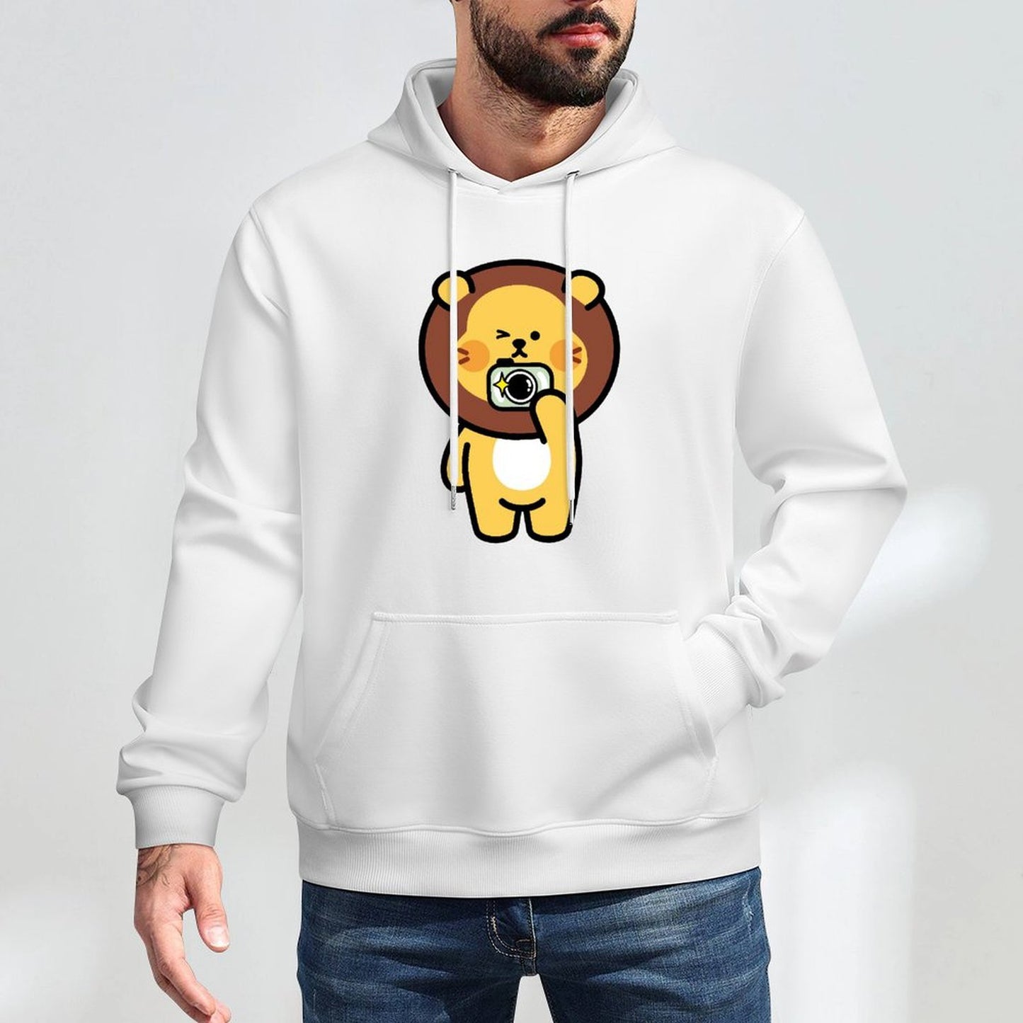 Eco / Sustainable Soft Front Graphic Hoodies