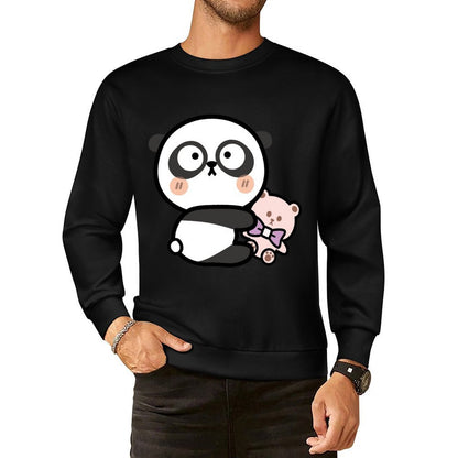 Front Patterned Long Sleeve TopSoft-Touch Heavyweight