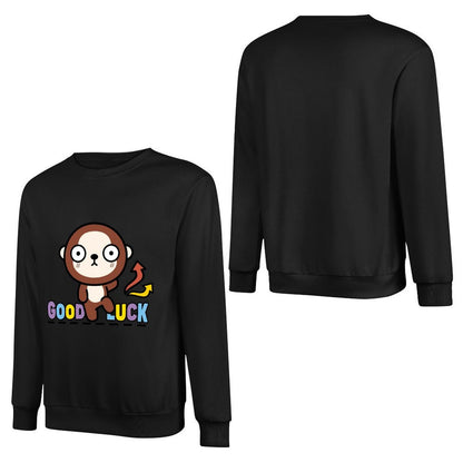 IPBR 250g Crew Neck Long Sleeve Sweatshirt Front GraphicCrew Neck Long Sleeve Sweatshirt4001795