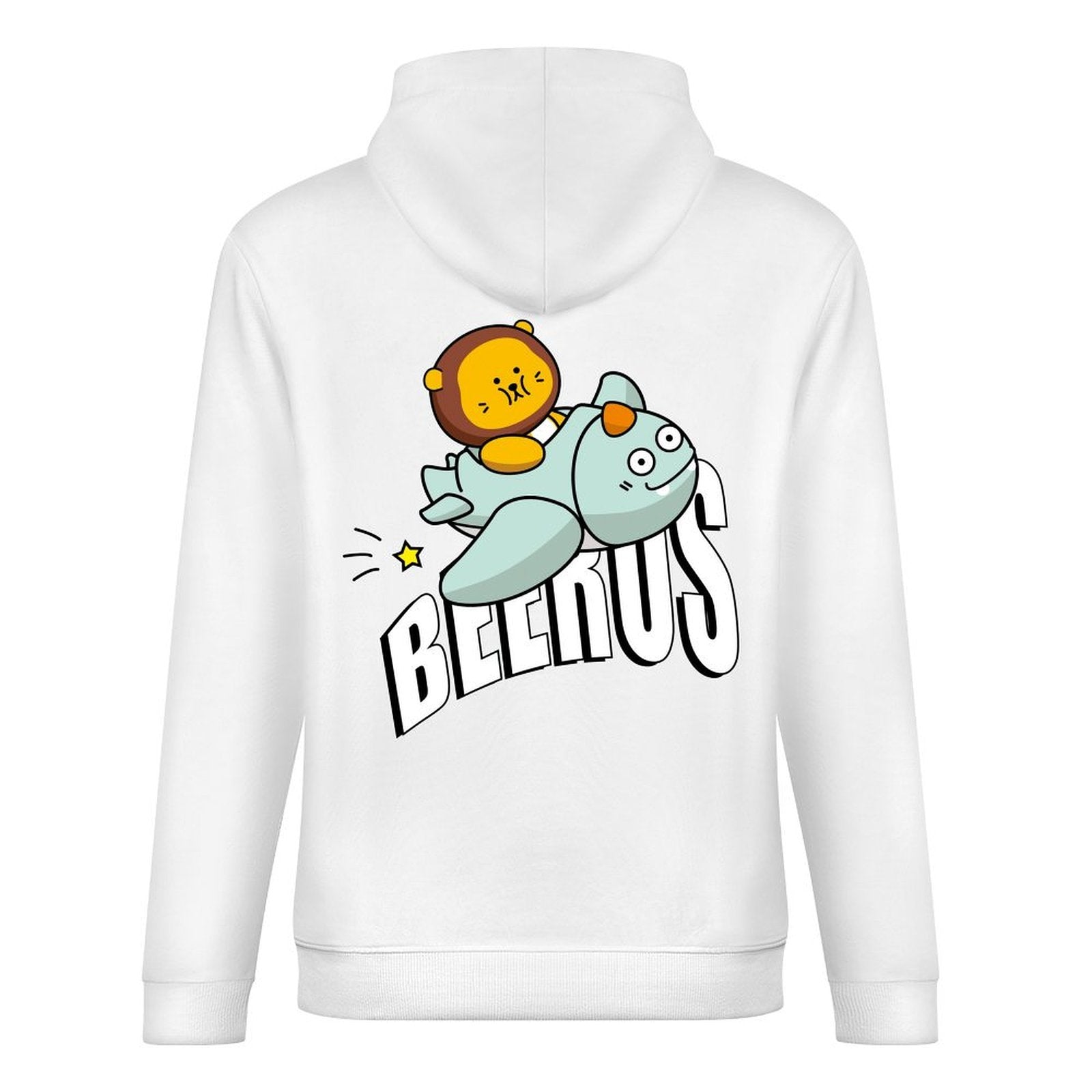 Inkmay Beerus Hoodie 250g crew neck  HoodiePremiumSeries LightweightHoodie