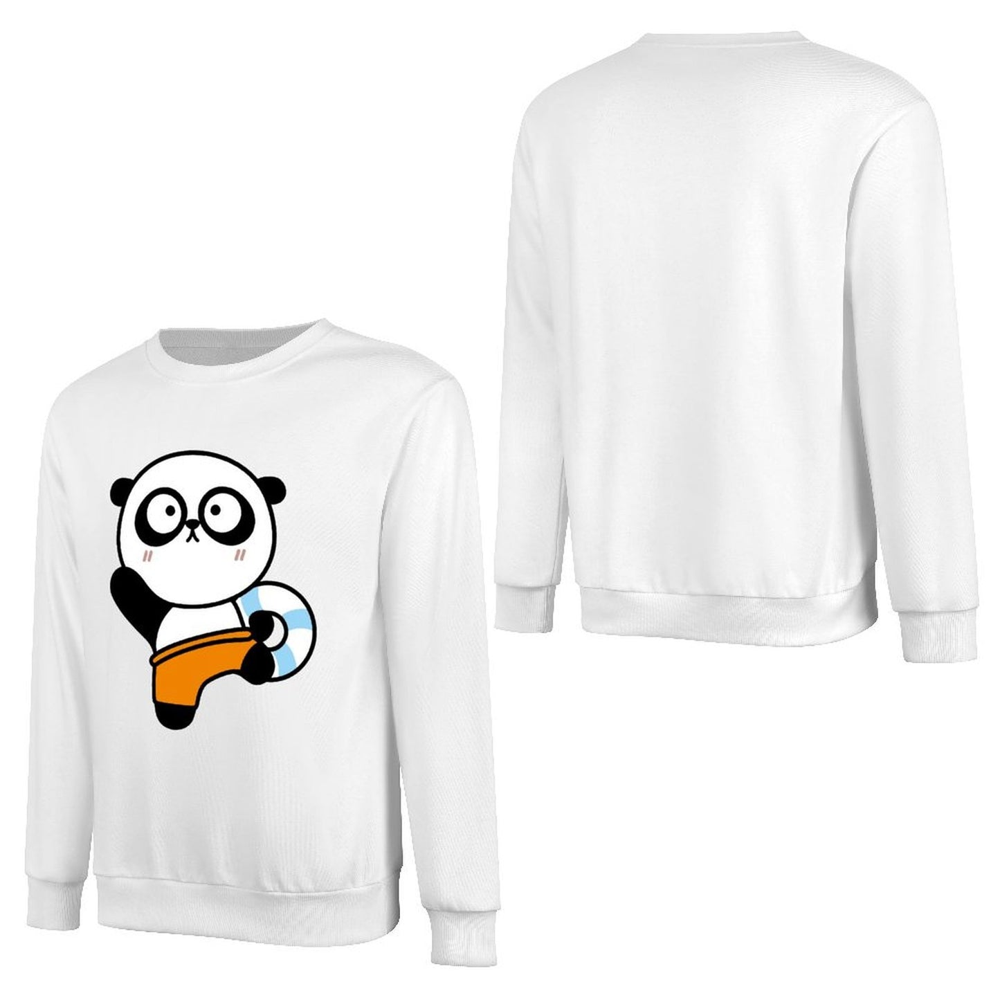 Front Patterned Long Sleeve TopCleanCut TrueComfort