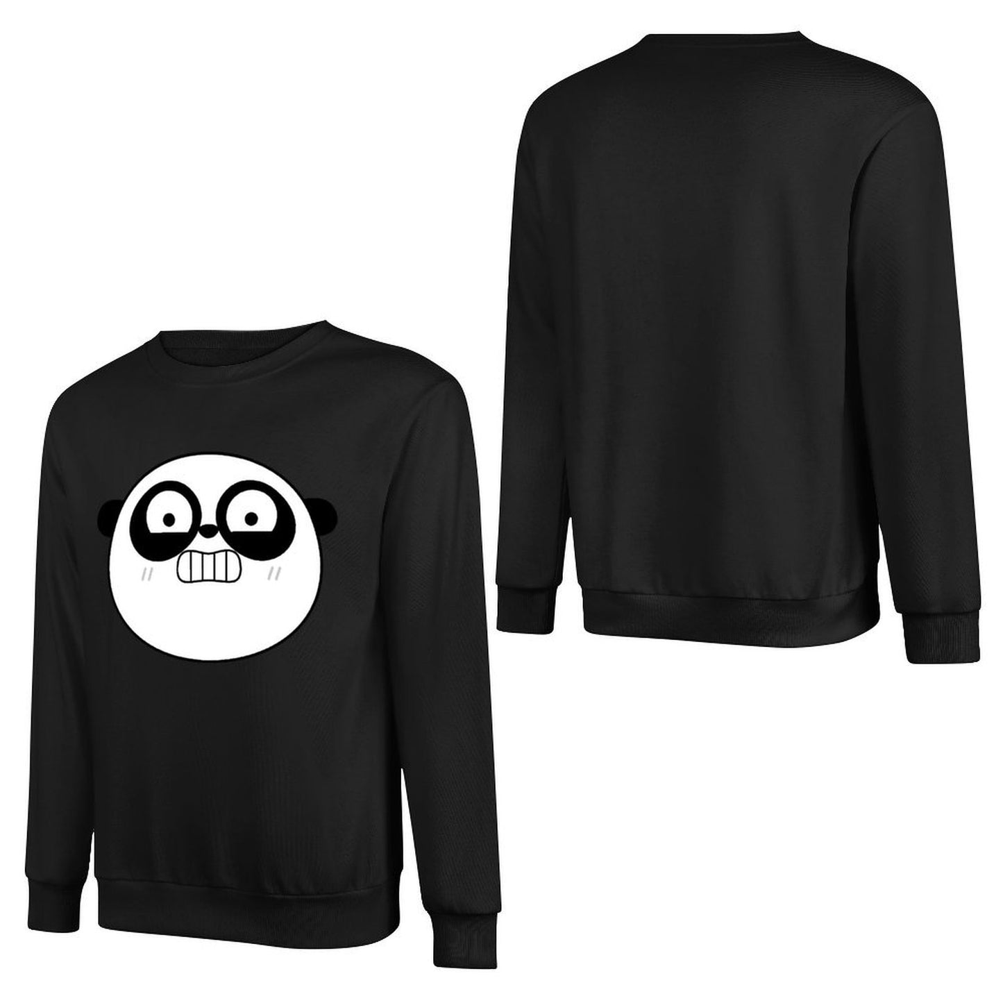 Front Patterned Long Sleeve TopSignature Tear-Resistant