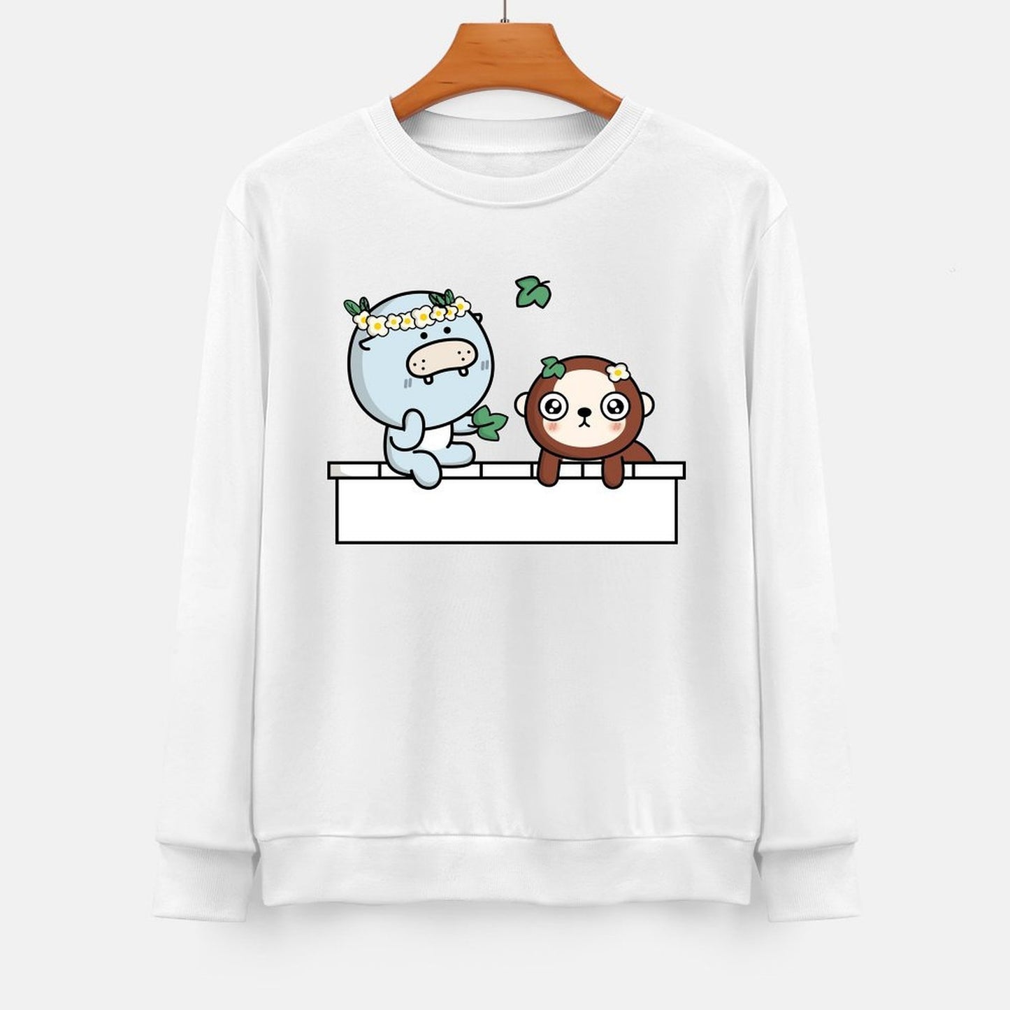 Front Patterned Long Sleeve TopEverydaySeries PremiumSeries