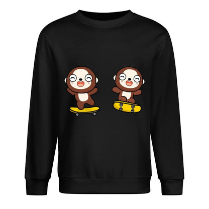 IPBR 250g Crew Neck Long Sleeve Sweatshirt Front GraphicCrew Neck Long Sleeve Sweatshirt4001560