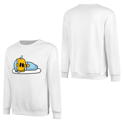 Front Patterned Long Sleeve TopVintage ComfortSeries