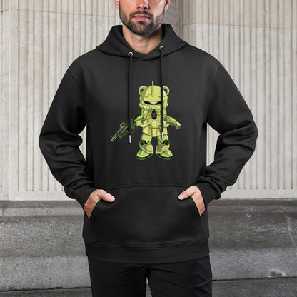 IPIB 250g Hooded Pocket Sweatshirt Front GraphicMen's Hooded  Sweatshirt6000066-1