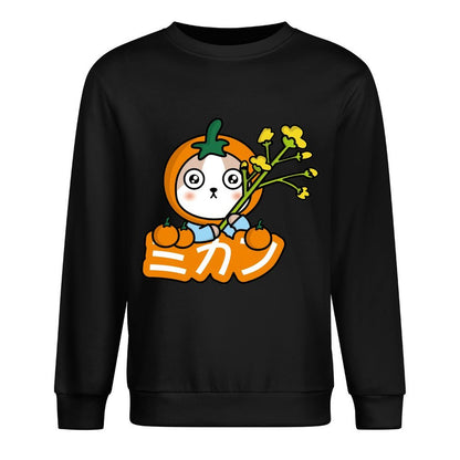 Front Patterned Long Sleeve TopSeamless Modern