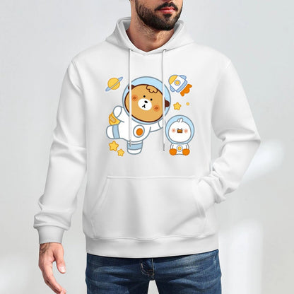 Front Graphic Hoodies100% Cotton Vibrant Colors