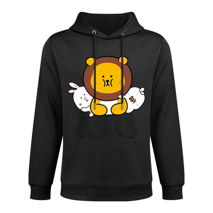 Front Graphic HoodiesCrew Neck ComfortFit