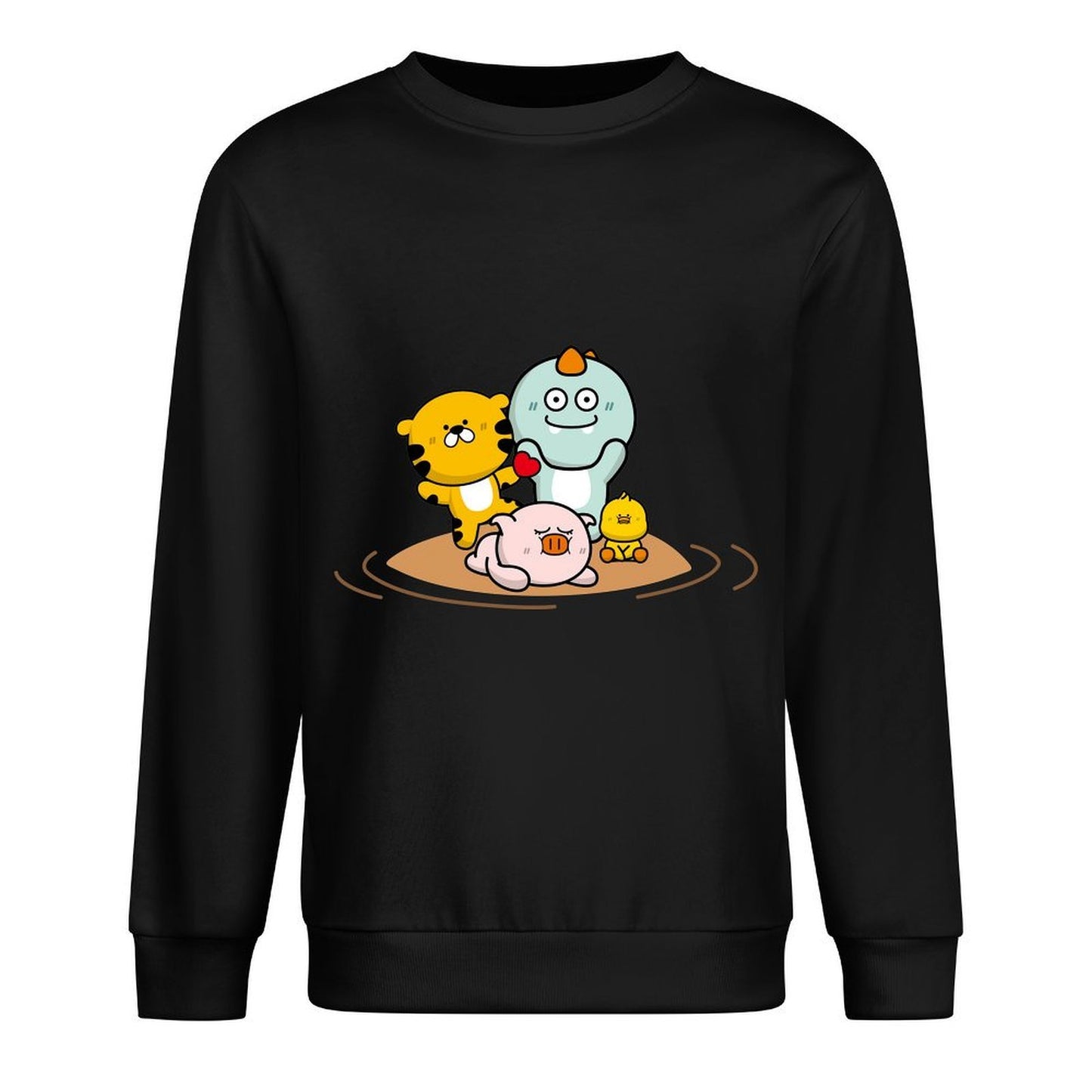 Front Patterned Long Sleeve TopEverydayTee Eco / Sustainable